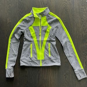 Ivivva girls full zip warm up jacket (size 10)